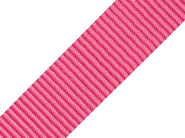 Gurtband Uni 40 mm breit Rosa